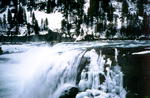 Kootenai Falls in the winter