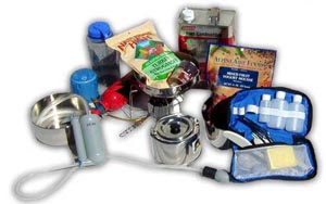 Backpacking and camping equipment is available from local businesses