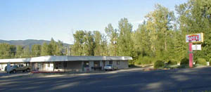 Caboose Motel. Click on picture for a larger view.