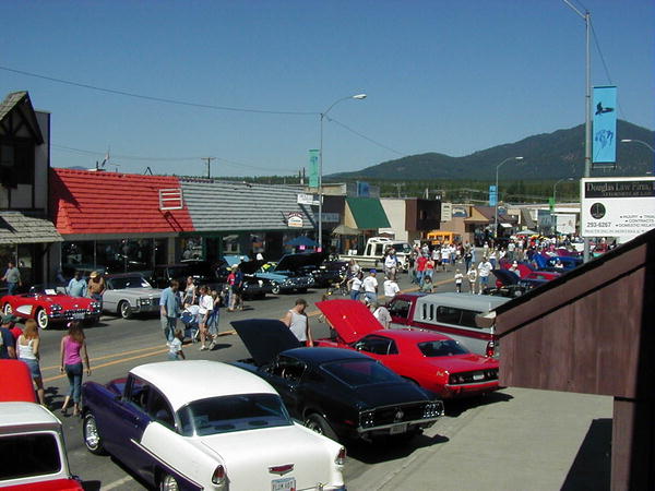 The Car Show always draws a big crowd Each August the Igniters Car Club 