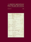 Rocky Mountain Fur Trade Journal