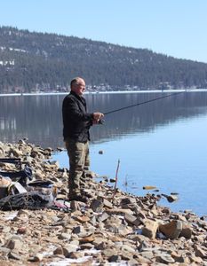 Bank fishing at McGregor Lake