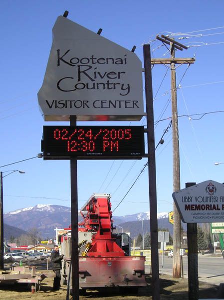 New Chamber sign. Photo by LibbyMT.com.