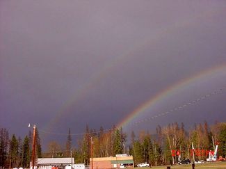 Double Rainbow. Photo by LibbyMT.com.