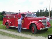 1946 Buffalo fire truck. Photo by LibbyMT.com.