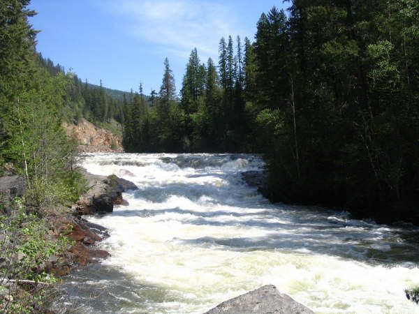 Yaak Falls. Photo by Kyle Haugen.