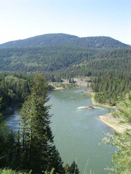 Kootenai River from Yaak Hill. Photo by Kyle Haugen.