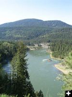 Kootenai River from Yaak Hill. Photo by Kyle Haugen.