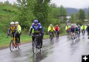 Rainy Sunday ride. Photo by Maggie Craig, LibbyMT.com.