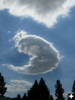 Crescent Cloud. Photo by Mitch McMillan.
