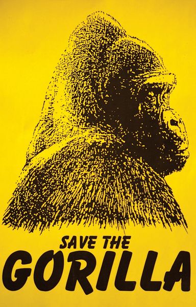 Save the Gorilla!. Photo by Kootenai Valley Record.