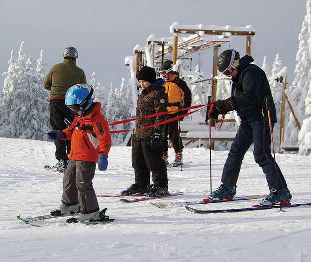 Top of the mountain. Photo by Kootenai Valley Record.