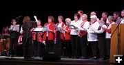 Combined Choir. Photo by Kootenai Valley Record.