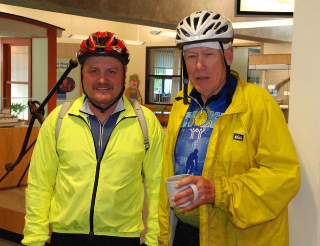 Floyd Beck and Louie Boitano. Photo by .