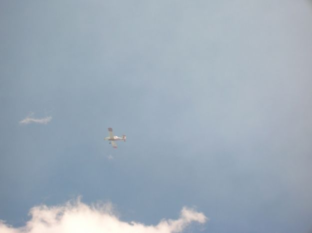 Spotter Plane. Photo by Augustine family.