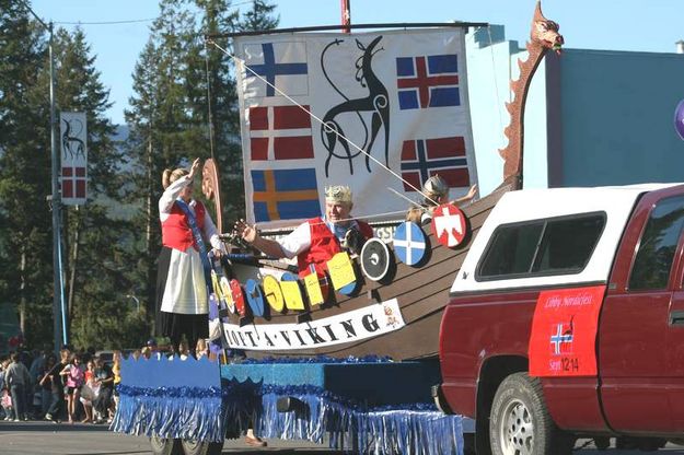 Libby's Nordicfest float. Photo by LibbyMT.com.