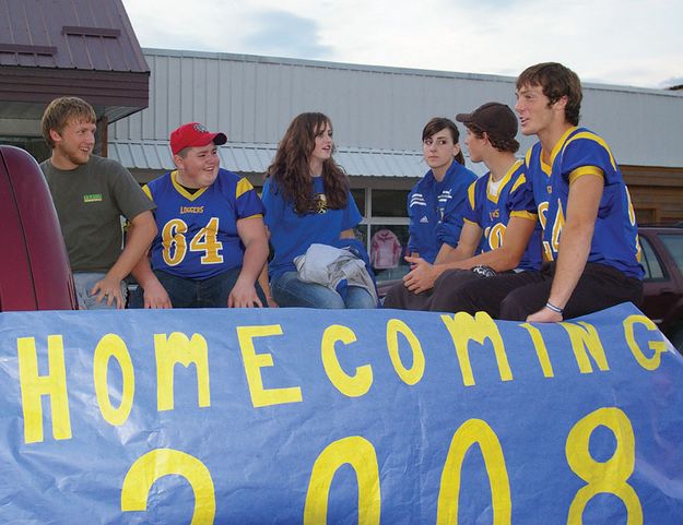 Homecoming Court. Photo by Kootenai Valley Record.