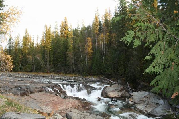 Yaak Falls. Photo by Maggie Craig, LibbyMT.com.