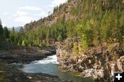 Below Kootenai Falls. Photo by Maggie Craig, LibbyMT.com.