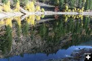 Shannon Lake Reflection. Photo by Maggie Craig, LibbyMT.com.