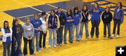 Girls Volleyball Team. Photo by Kootenai Valley Record.