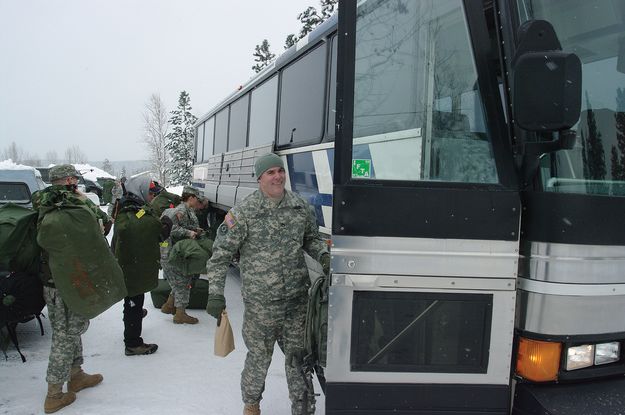 On their way. Photo by Kootenai Valley Record.