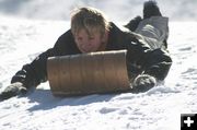 A great time sledding. Photo by LibbyMT.com.