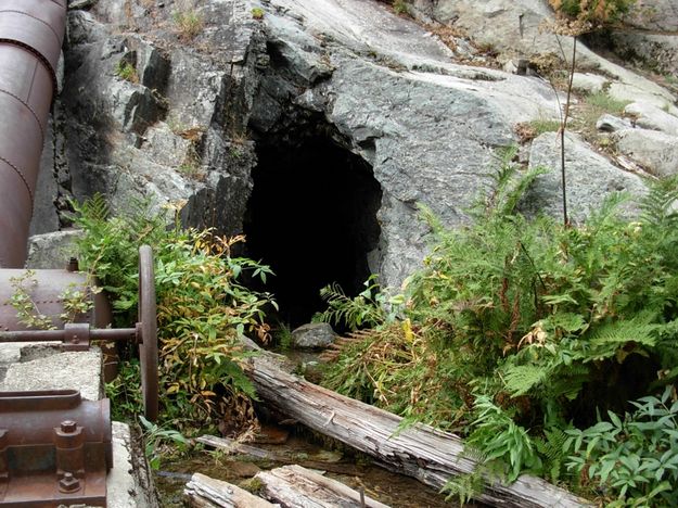 Rock Creek Mining Equipment. Photo by Bob Hosea.