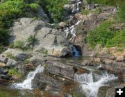 Leigh Creek Falls. Photo by Bob Hosea.