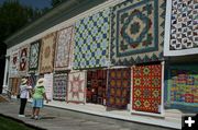 Large quilts everywhere. Photo by LibbyMT.com.