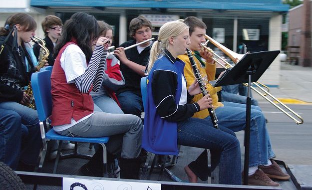 LHS Band. Photo by Kootenai Valley Record.