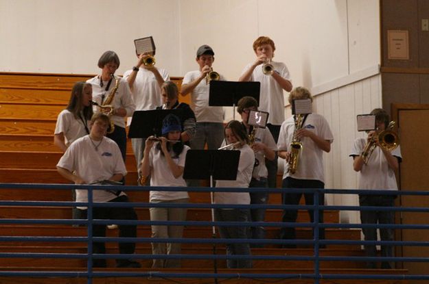 Logger Pep Band. Photo by LibbyMT.com.