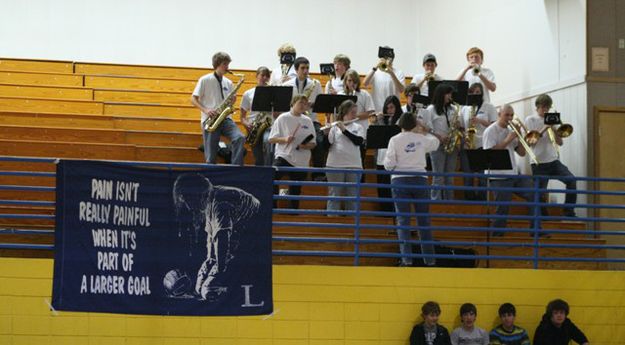 Pep Band. Photo by LibbyMT.com.