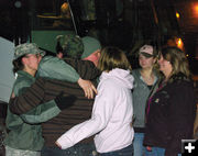 Hugs. Photo by Kootenai Valley Record.