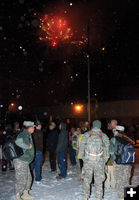 Fireworks. Photo by Kootenai Valley Record.