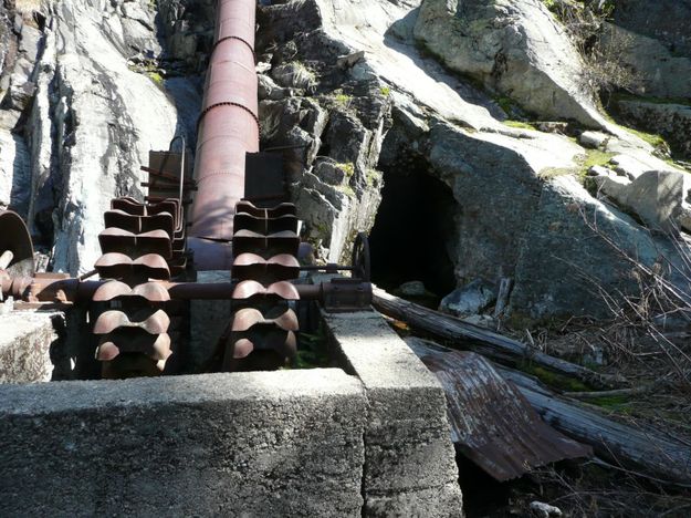 Old Mining Equipment. Photo by Bob Hosea.