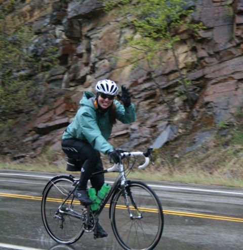 Leaving Yaak Falls. Photo by LibbyMT.com.