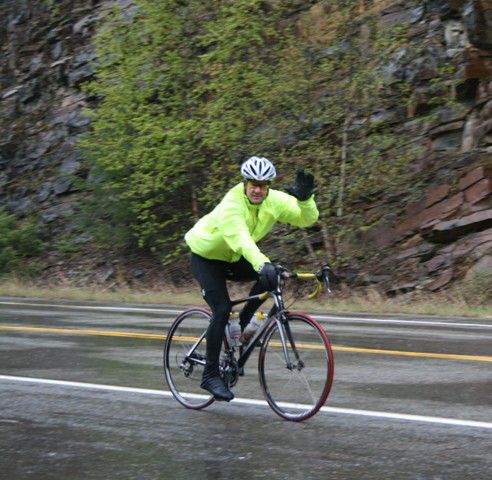 Wet and cold, but still friendly. Photo by LibbyMT.com.