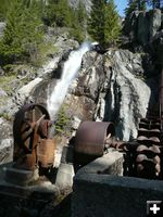 Old Mining Equipment. Photo by Bob Hosea.