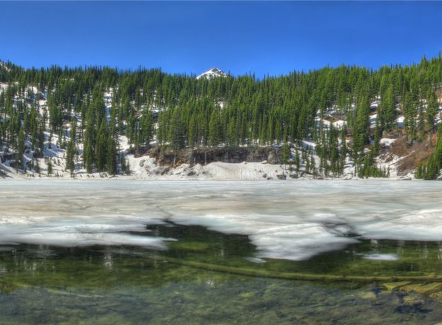 Bramlet Lake ice. Photo by Bob Hosea.