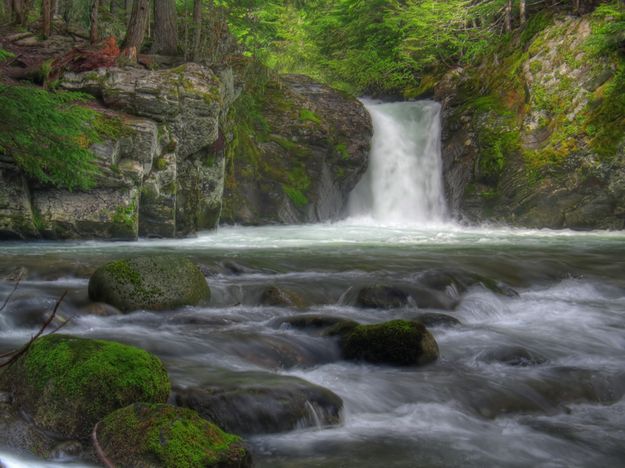 Granite Creek Falls. Photo by Bob Hosea.