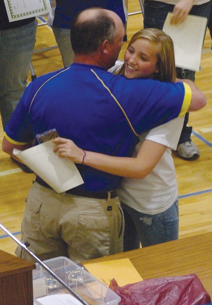 Most Improved Player - Stacey Oedewaldt. Photo by Kootenai Valley Record.