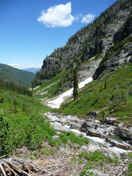 Spar Creek drainage. Photo by Bob Hosea.