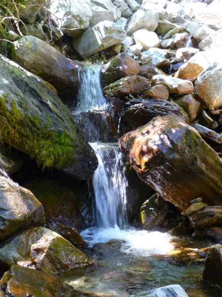 Waterfalls. Photo by Bob Hosea.