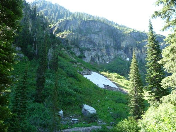 Spar Creek drainage. Photo by Bob Hosea.