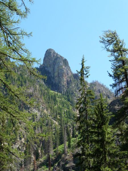 Spar Peak. Photo by Bob Hosea.