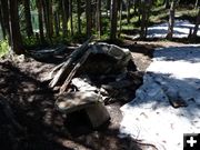 Campsite. Photo by Bob Hosea.