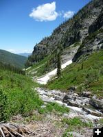 Spar Creek drainage. Photo by Bob Hosea.