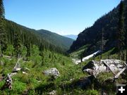 Spar Creek drainage. Photo by Bob Hosea.