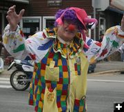 Our favorite clown. Photo by LibbyMT.com.